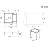 Кухонная мойка GRANULA ESTETICA ES-6202 турмалин 6202 TYPMALIH