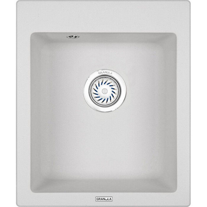 Кухонная мойка GRANULA GR-4201 арктик (белый) 4201 APKTIK
