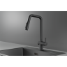 Смеситель кухонный GRANULA KS-7273 графит матовый 7273 GPAFIT MATOBYII